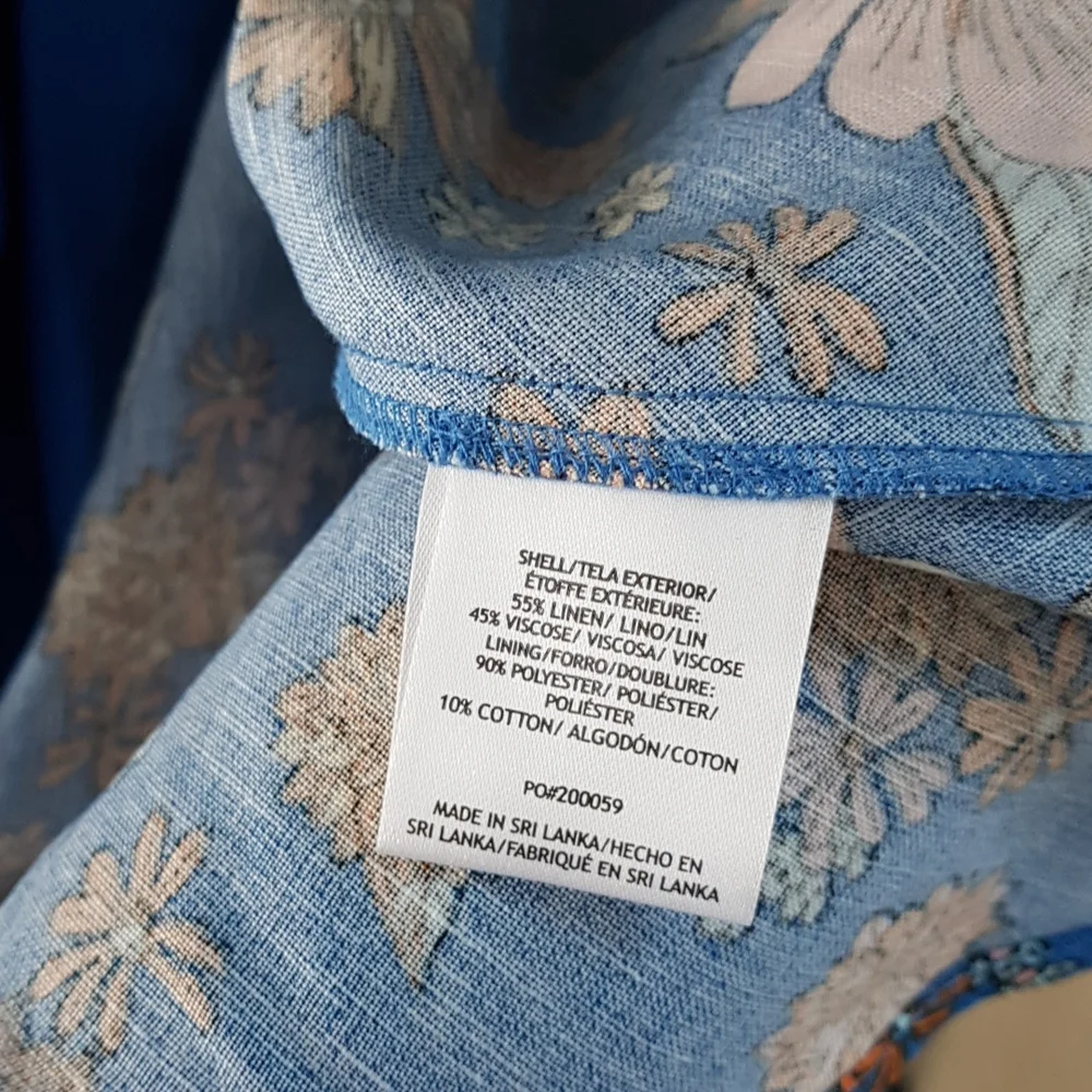 Bursting with Optimism Dark Blue Floral Fit & Flare Sundress by Modcloth Size 4 - Picture 9 of 10